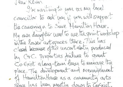 Letter of Support